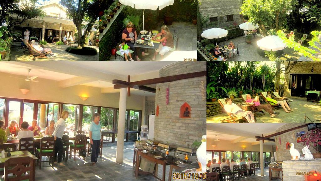 Mum'S Garden Resort Pokhara Exterior foto
