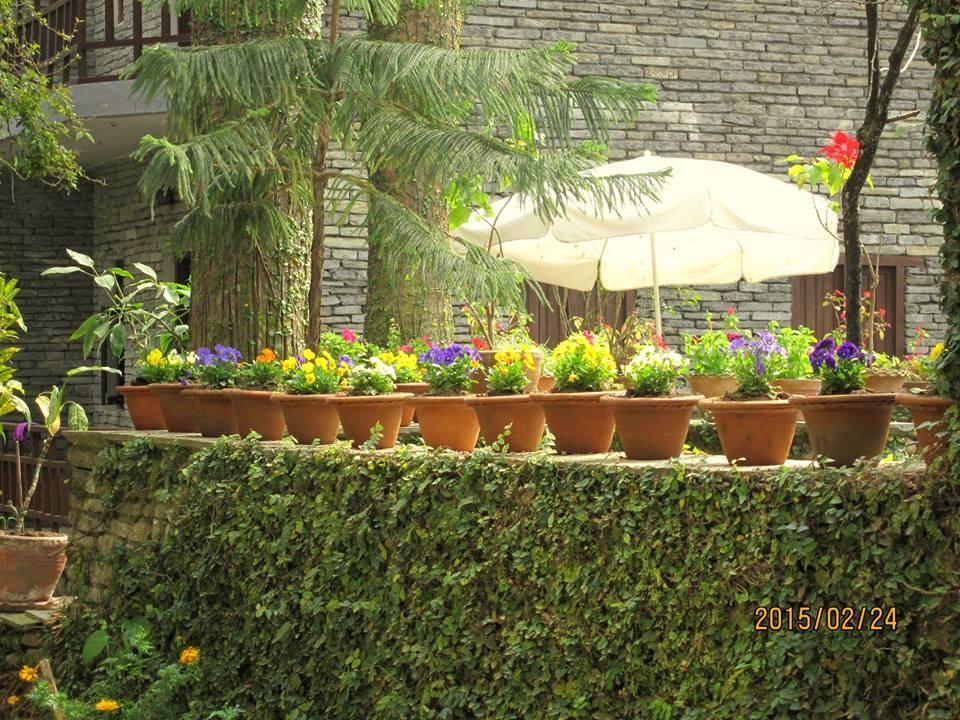 Mum'S Garden Resort Pokhara Exterior foto