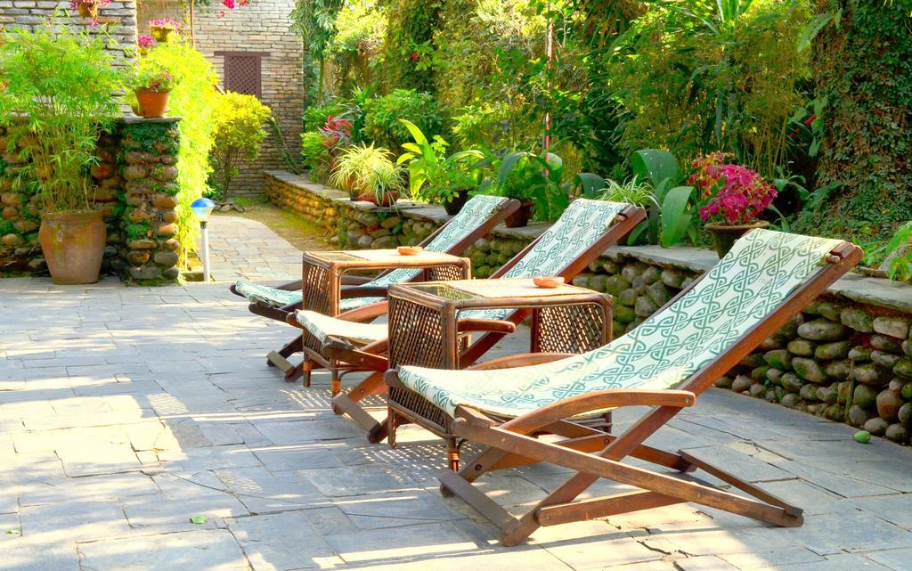 Mum'S Garden Resort Pokhara Exterior foto