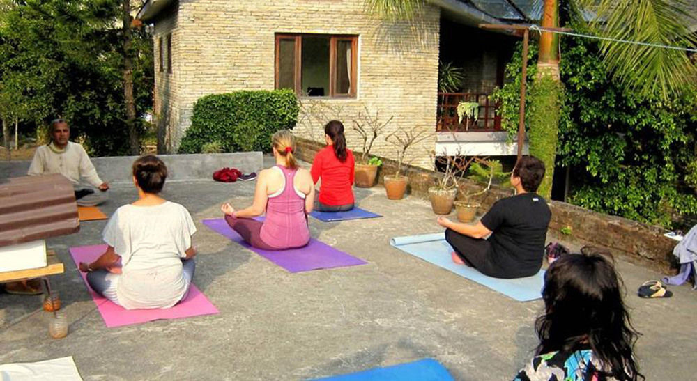 Mum'S Garden Resort Pokhara Exterior foto